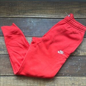 Nike Red Sweatpants